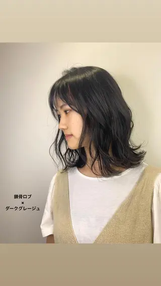 ミディアム カラー 【美髪を叶える】中谷 彰宏(アキ)のヘアスタイル