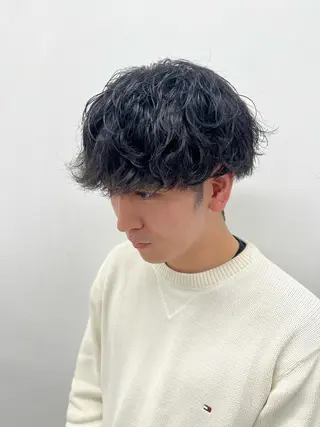 パーマ 柏メンズパーマ特化 蛯谷 晃裕のヘアスタイル