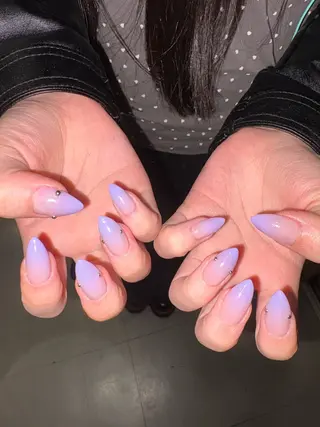 ネイル 33nail✴️栄 スミレ❇️Gel-xのネイルデザイン