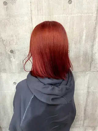ミディアム カラー SHURI❤️🔥 中/韓mix ♡のヘアスタイル