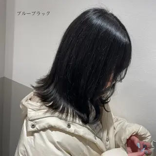 ミディアム カラー SAKI ☺︎のヘアスタイル