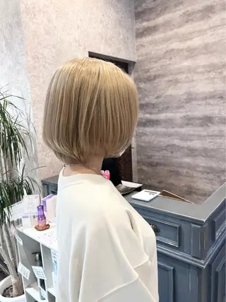 ショート カラー 🫟Blanco🫟 Color&Careのヘアスタイル
