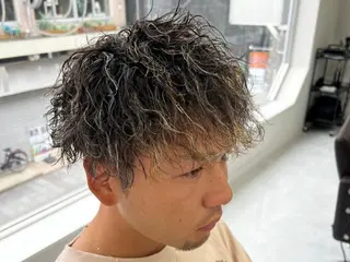 ショート パーマ メンズ 垢抜けメンズパーマ/ だいち先輩のヘアスタイル