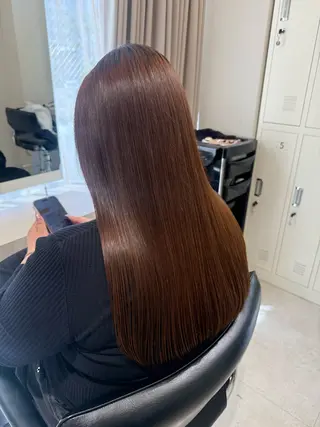 ロング パーマ haru 髪質改善サロンのヘアスタイル
