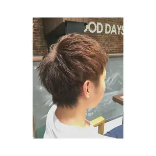 ショート メンズ なかの たくみのヘアスタイル