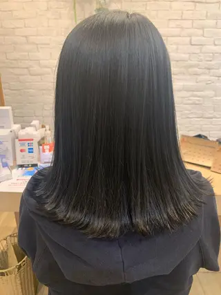 ミディアム 森本 美咲のヘアスタイル