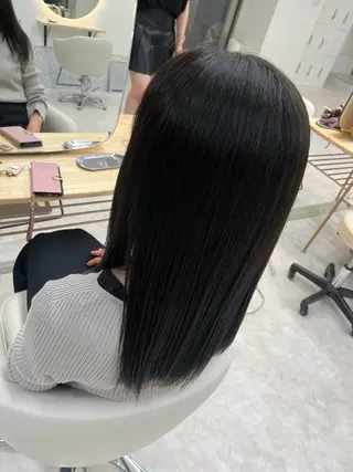 カラー ナチュラルヘア🦋 のの  YECCAのヘアスタイル