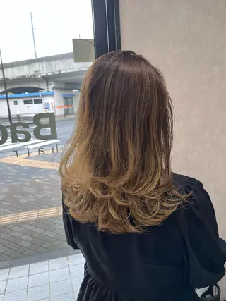 ミディアム hairworksbadass所属・菊地 旬のヘアスタイル