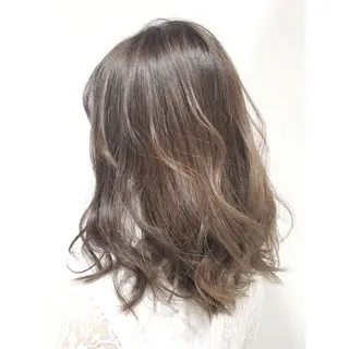 ミディアム カラー 髪質改善特化KIZU /艶髪研究（京都）のヘアスタイル