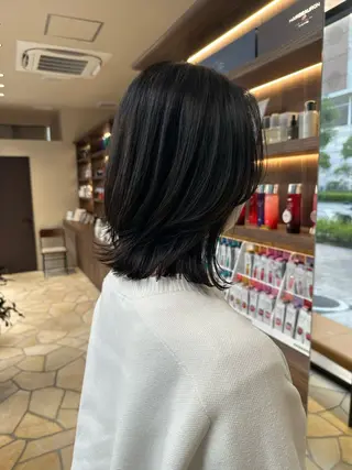 ミディアム 中尾 碧斗のヘアスタイル