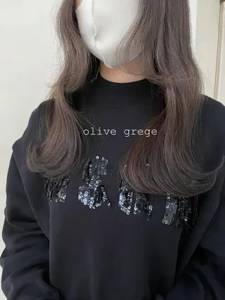 ロング カラー ヘアアレンジ NANA/trend style🕊🍑のヘアスタイル