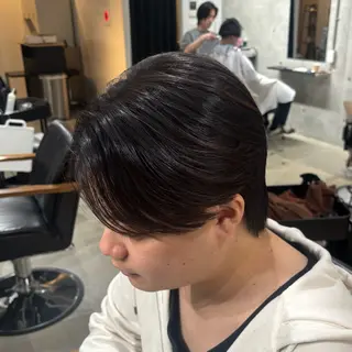 パーマ メンズ シャドウパーマ 高森蓮のヘアスタイル