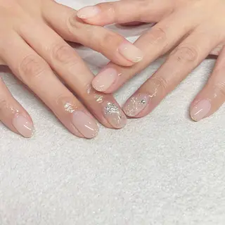 ネイル パラジェルネイル 大人可愛/シンプルのネイルデザイン