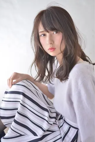 セミロング カラー モテ髪支持率NO.1 KENJIROのヘアスタイル