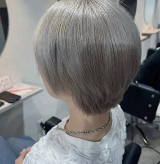 ショート カラー MIYU /メンズパーマ✨💫のヘアスタイル
