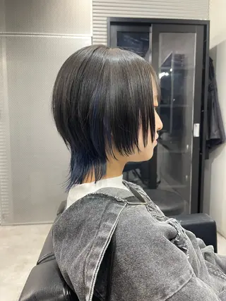 ショート 柏 ウルフ/レイヤー 田中佐和🐺のヘアスタイル