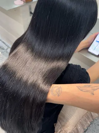 ロング 博多ベージュ 🐻松井傑のヘアスタイル