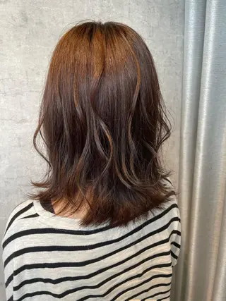 ミディアム AOI soenのヘアスタイル