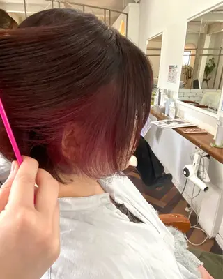 カラー mopa yuiのヘアスタイル
