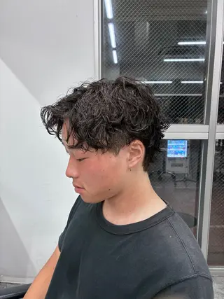ショート パーマ メンズ 垢抜けパーマ特化🌟 颯太のヘアスタイル