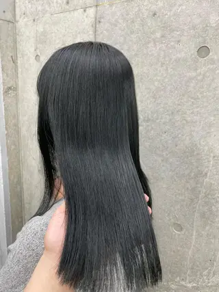 ロング カラー すぐ巻ける縮毛矯正 🍀勝倉　麗のヘアスタイル