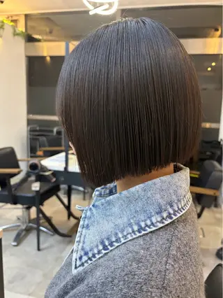 ショート カラー 🥀韓国ヘア🥀 宮津真菜のヘアスタイル