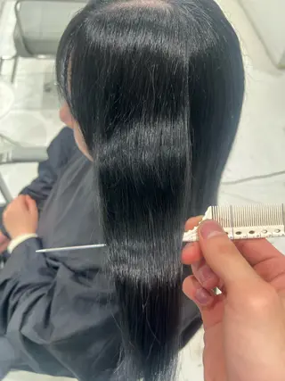 ロング BOB men's KIRAのヘアスタイル