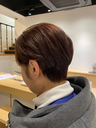 ショート 井戸上 颯太のヘアスタイル