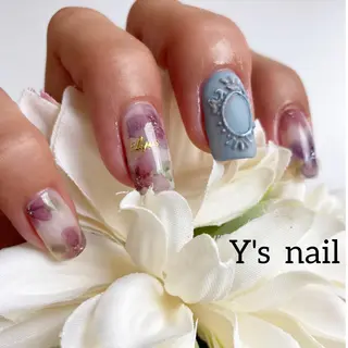 ネイル 手書きが得意🖌️ Y’s  nailのネイルデザイン