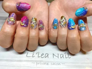 ネイル Li'leaNail AINAのネイルデザイン