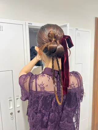 ロング ヘアアレンジ 🌷川崎/ボブ/ アレンジ/コトネ🌷のヘアスタイル
