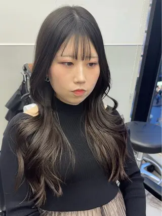ロング 韓国ヘア🇰🇷 スズキのヘアスタイル