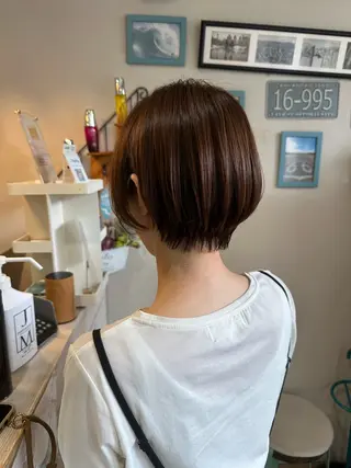 ショート elde 9's HAIR STAND所属・レディースカット募集 【川口市】小畑　翔のヘアスタイル