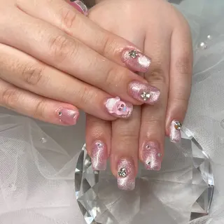 ネイル ハイビスカス ネイルサロンのネイルデザイン