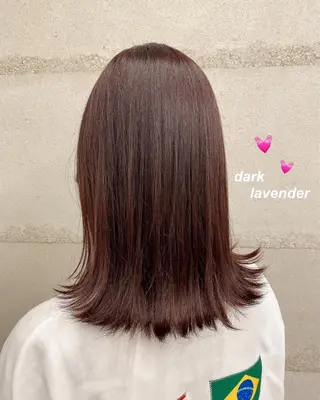 ミディアム ナガイ アヤのヘアスタイル