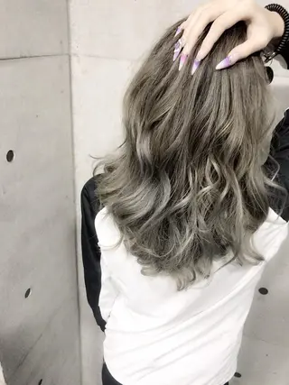 ミディアム カラー ヘアアレンジ TAKA 【髪質改善】のヘアスタイル