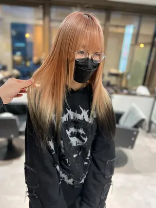 ロング カラー PSY(サイ)池袋 金田尚久🎨のヘアスタイル