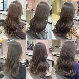 セミロング カラー 🩰透明感カラー♡ UTA🩰のヘアスタイル