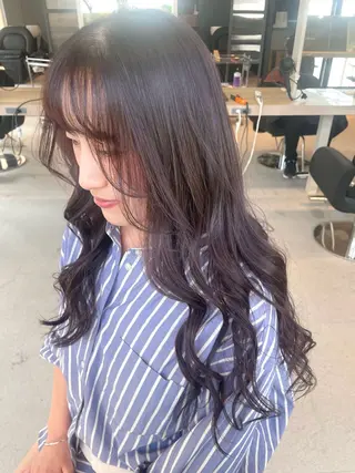 ロング カラー AKI 🐉のヘアスタイル