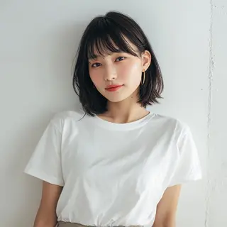 ミディアム ミニモ人気①位🥇 似合わせ×髪質改善のヘアスタイル