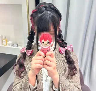ロング ヘアアレンジ 🎀ヘアアレンジ 🎀ななみのヘアスタイル