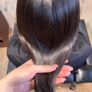 カラー なつき/ 艶カラー/縮毛矯正のヘアスタイル