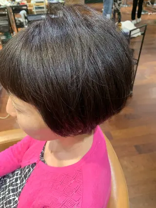 ショート カラー 山本 龍貴のヘアスタイル