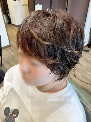 ショート パーマ Ray hair 春日部のヘアスタイル