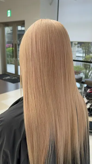 セミロング カラー B.Chance カラーリスト　ペーのヘアスタイル