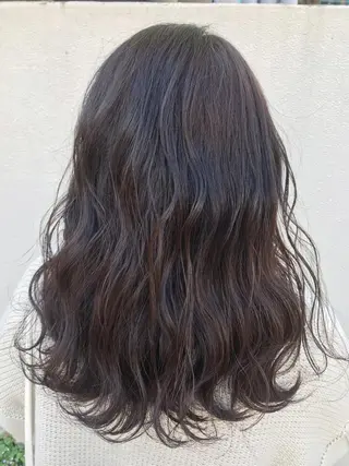 ミディアム カラー 角田 全史のヘアスタイル