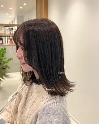 ミディアム パーマ/名古屋パーマ / コデラ ナナホのヘアスタイル