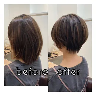 ショート 中江 翔のヘアスタイル