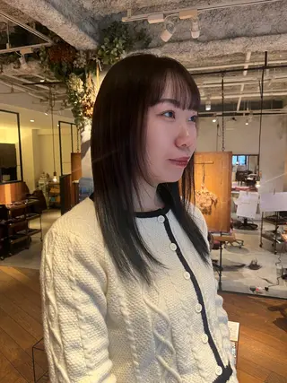 ロング カラー 韓国好き🇰🇷 美容師MIKUのヘアスタイル