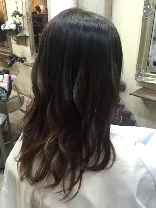 ロング カラー 内田 有華のマツエク・マツパデザイン